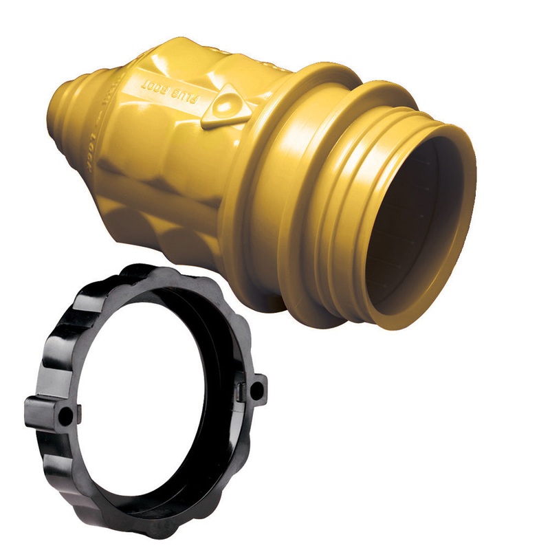 MARINCO Weatherproof Cover With Easy Lock Sealing Ring, 20A/30A