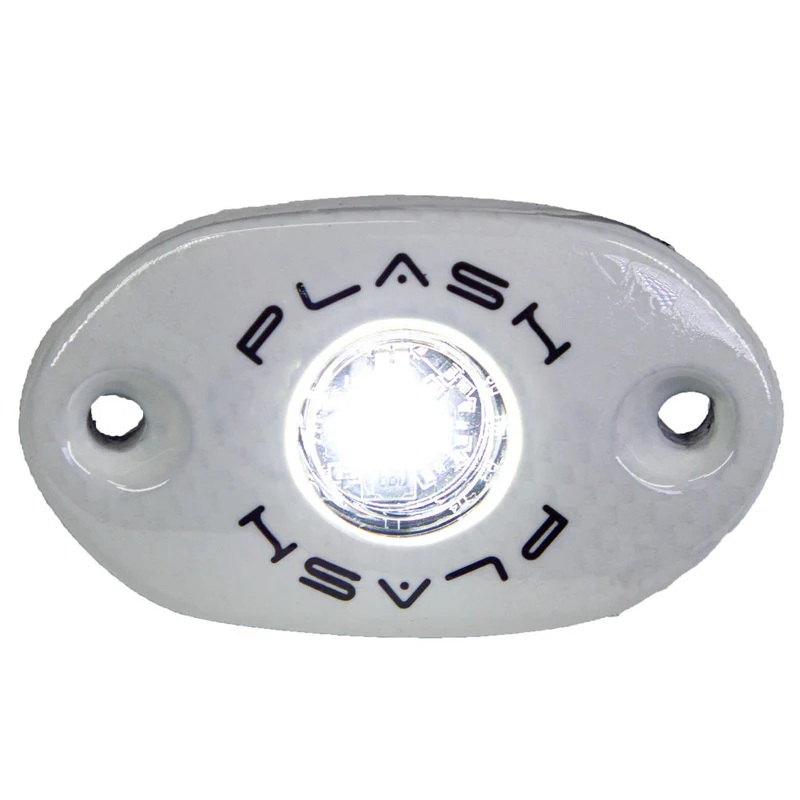 PLASH LIGHTING CORPUS - Cool White Carbon Fiber LED Deck Light
