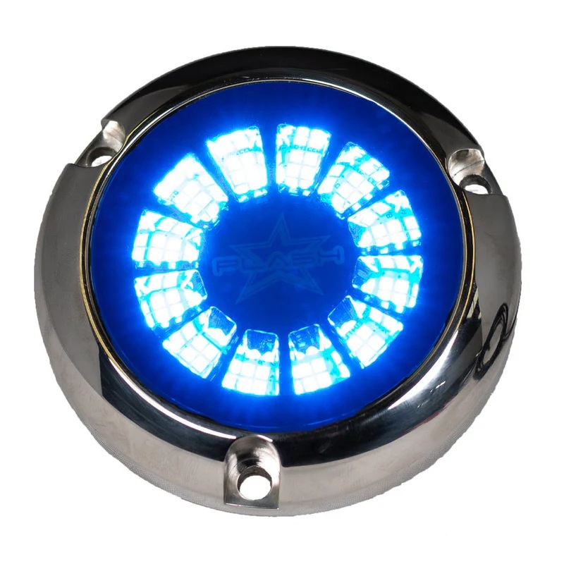 PLASH LIGHTING EPIK Underwater Transom Light - BLUE Single
