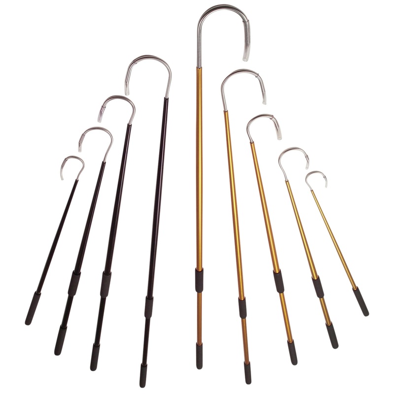 AFTCO Aluminum 6' Gold Taper-Tip Gaff - 3" Throat, 3/8" Diameter Gold