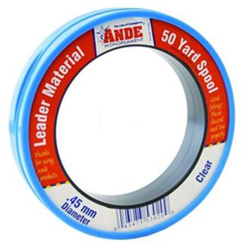 Ande 100# Monofilament Leader 50 yd. Clear 100