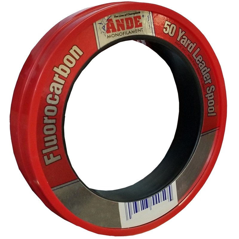 Ande 20# Fluorocarbon Leader 50 yd. Clear 20