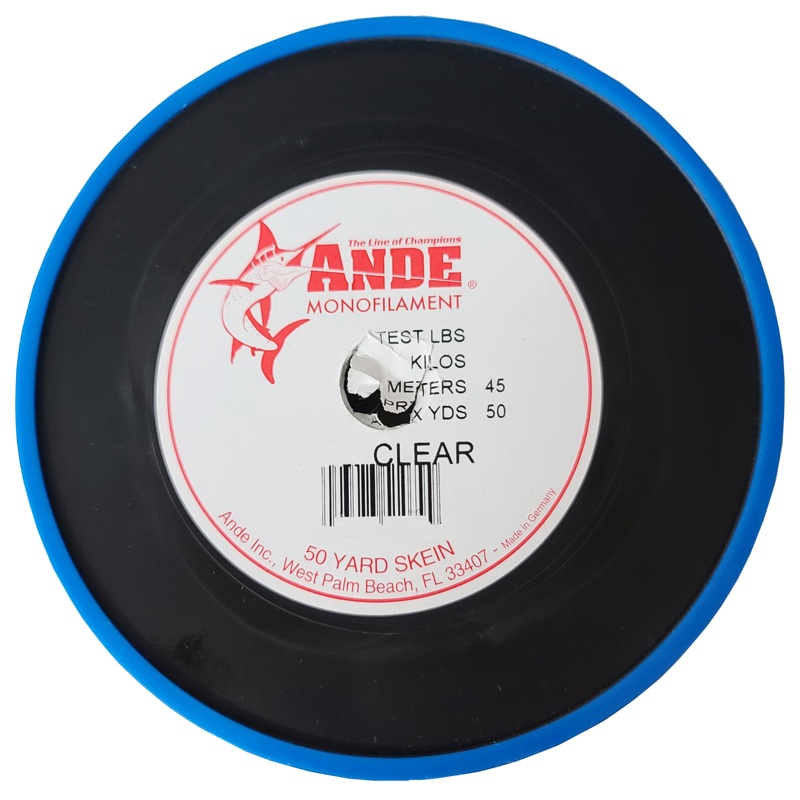 Ande 300# Monofilament Leader 50 yd. Clear 300