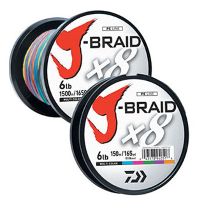 Daiwa J-Braid 120lb 3000M - Multi Color
