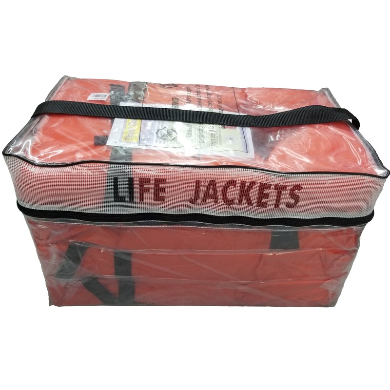 Flowt AK1 Type II Life Jacket w/ Bag 4pk 4