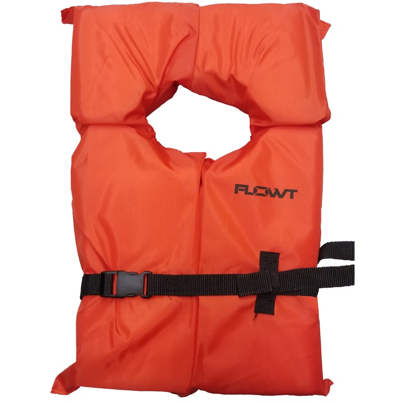 Flowt Orange Type II Life Vest - Universal Adult Universal