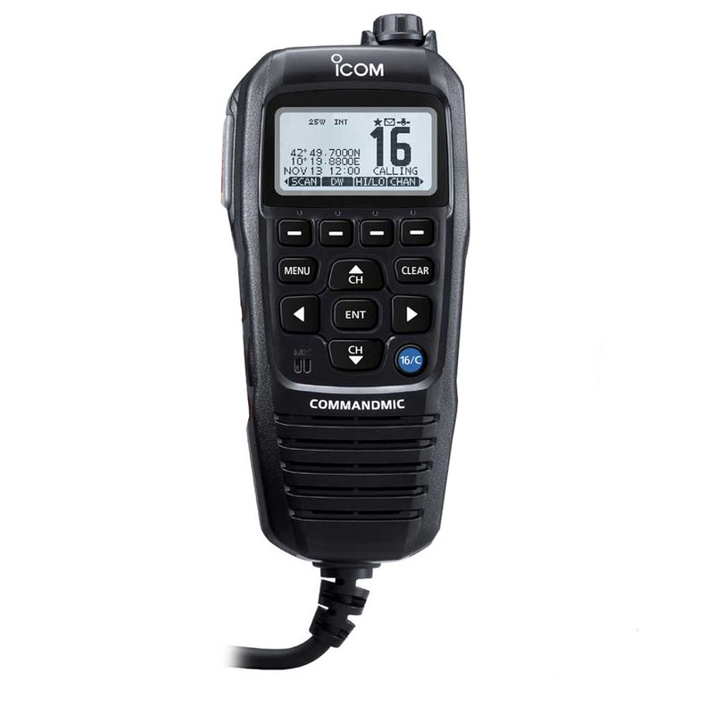 ICOM Command Mic IV Black