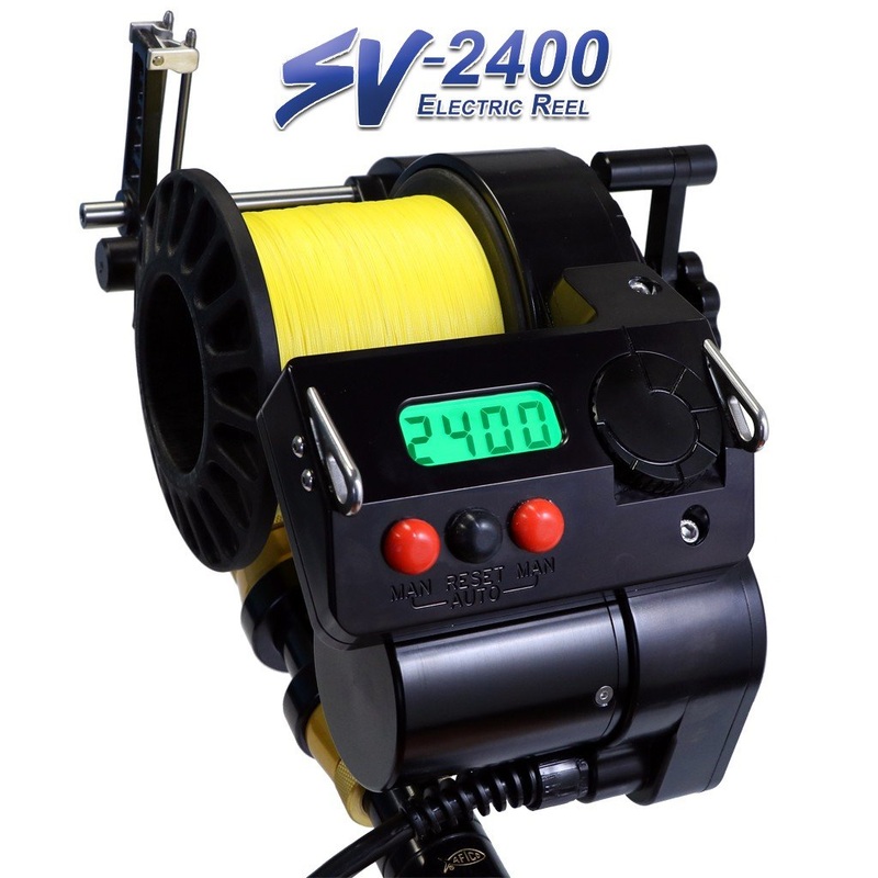 Lindgren-Pitman SV-2400 24Volt Fishing Reel