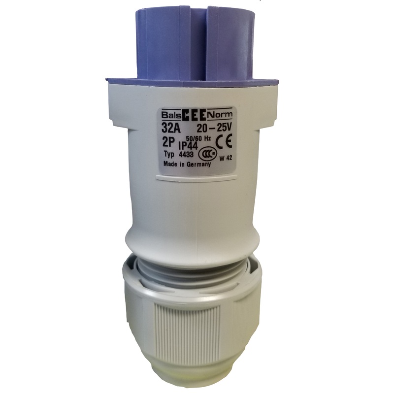 Male Plug 32 AMP
