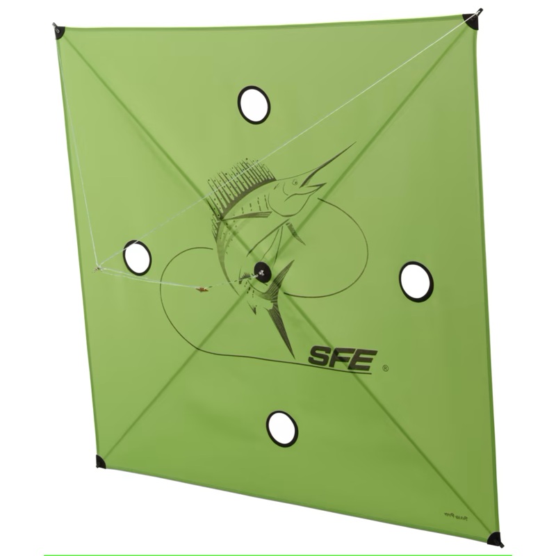 SFE 5-25 4 Hole MPH Ultimate Kite - Green Green