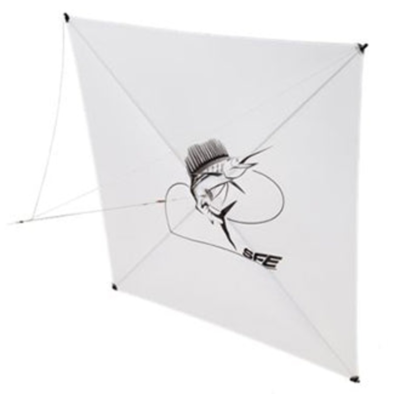 SFE Ultra Light Fishing Kite White