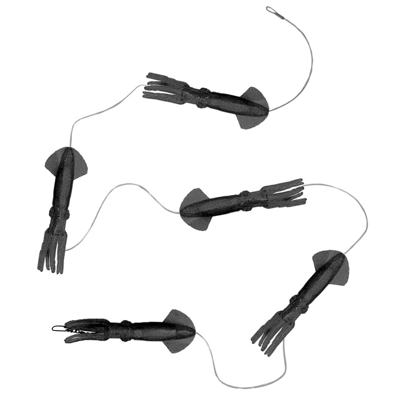 Squidnation 9" Daisy Chain - Squid Black Black