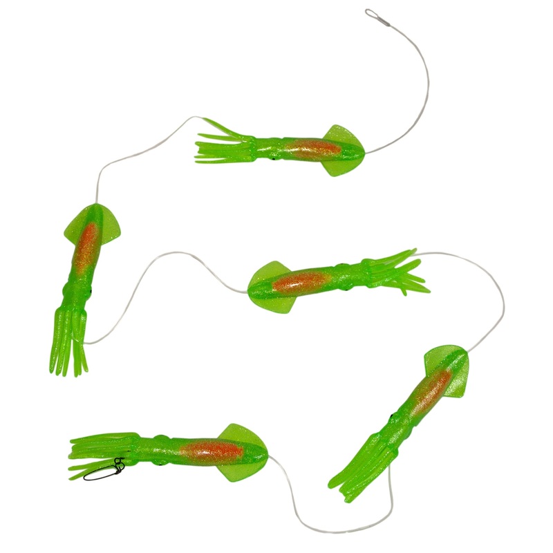 Squidnation 9" Daisy Chain - Squid Green Green