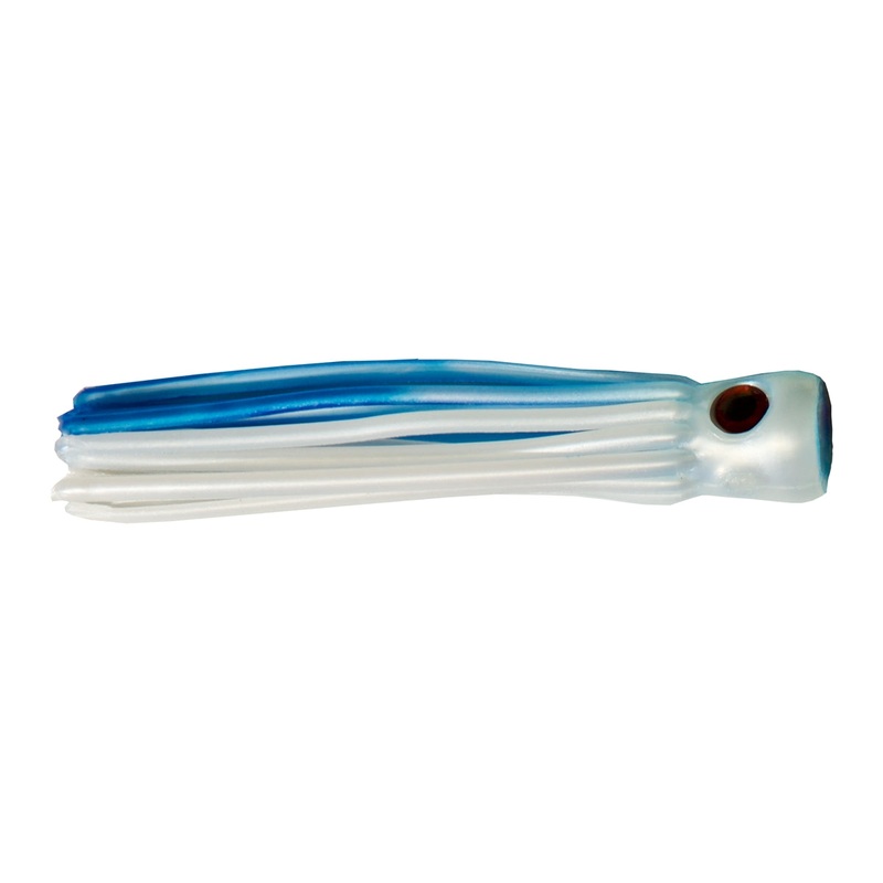 Squidnation Offshore Softhead Lures - Slammer Blue White Blue/White