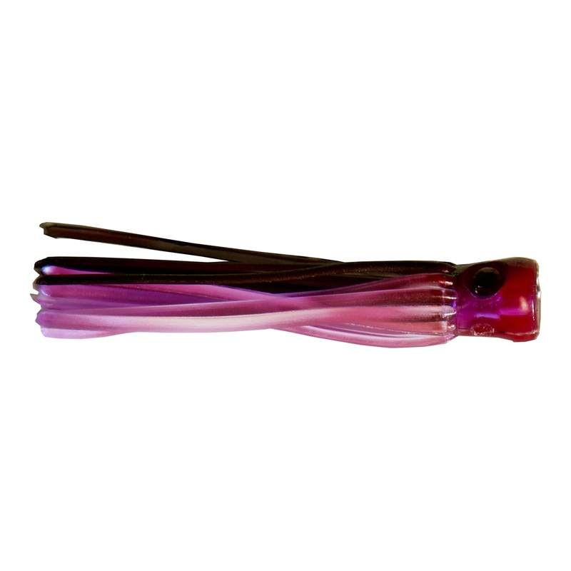 Squidnation Offshore Softhead Lures - Slammer Purple Black Black/Purple
