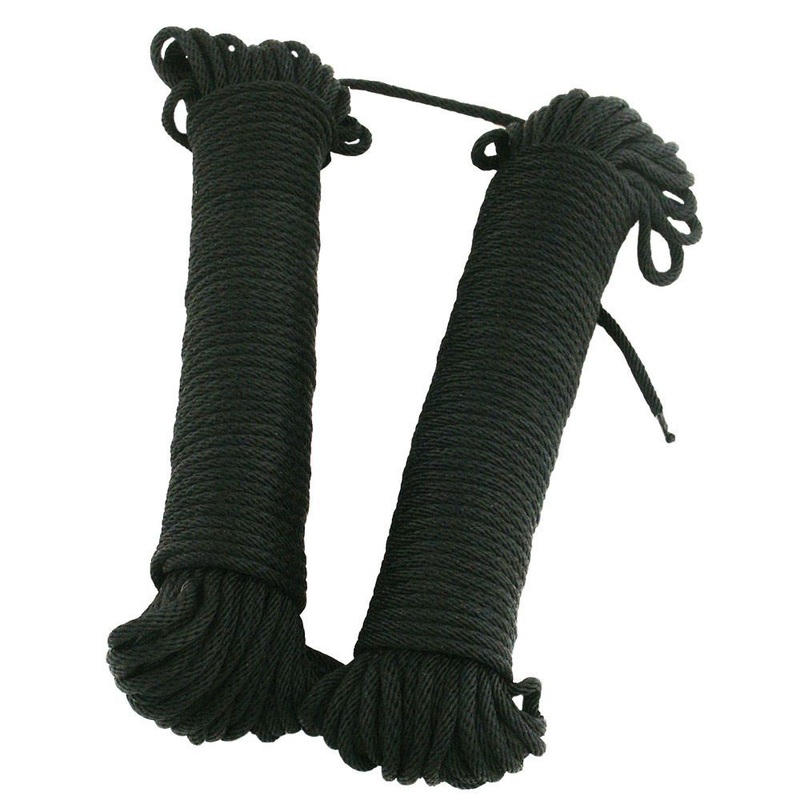 TACO 1/8-inch Black Dacron Line 100 ft