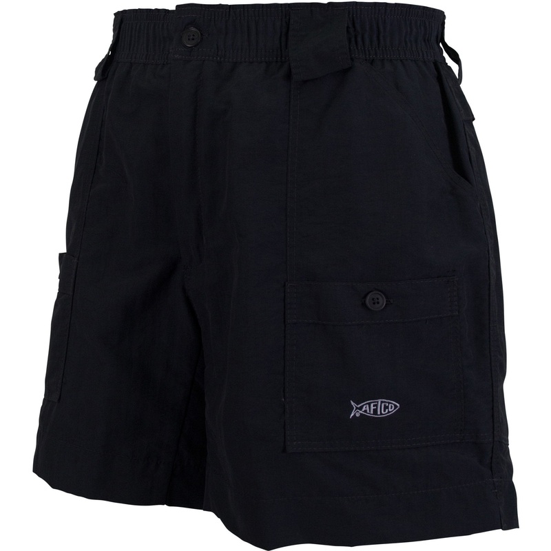 AFTCO Original Fishing Short - Black 28" Waist Black