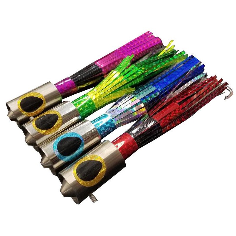 Ballyhood Micro Cowbell 8oz Lure (Asssorted Colors) Red