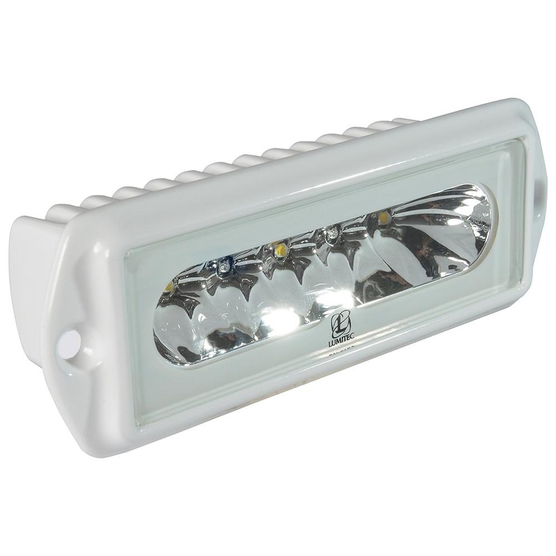 LUMITEC Capri2 - Flush Mount LED Flood Light (2-Color White/Blue Dimming)