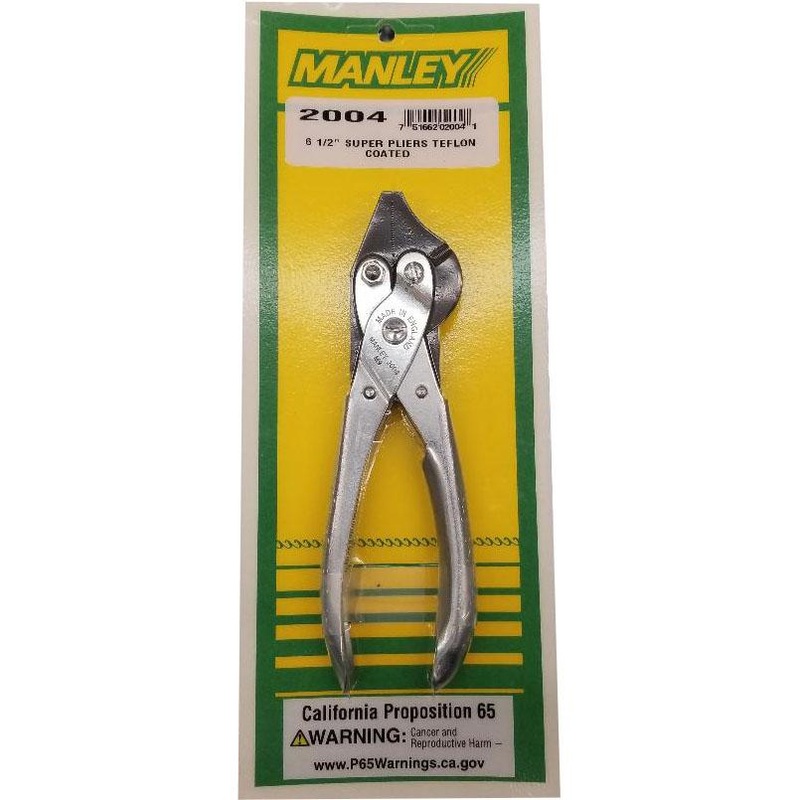 Manley Super Pliers Teflon Coated 6 1/2"