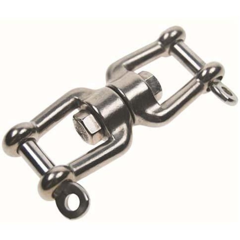 PARA-TECH 1/2" Stainless Steel Jaw & Jaw Swivel