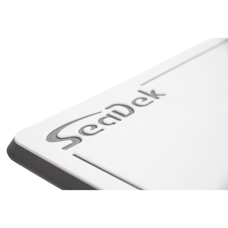 SeaDek Helm Station Pad (Small) Small White/Gray
