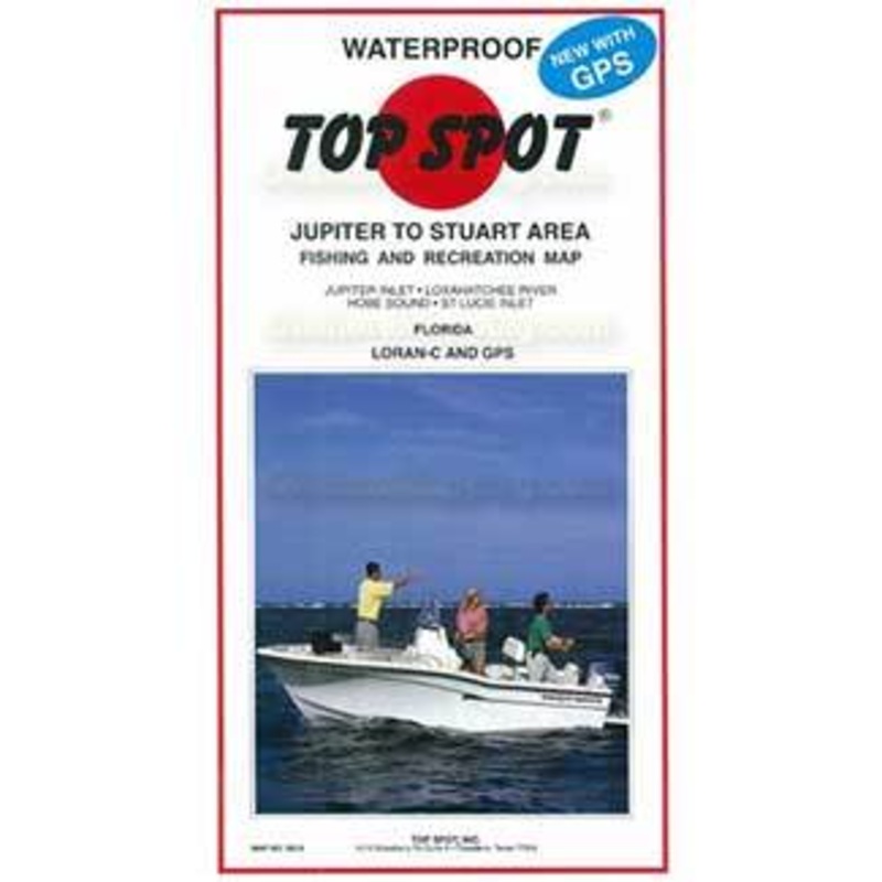 Top Spot N-214 Jupiter To Stuart Area Chart