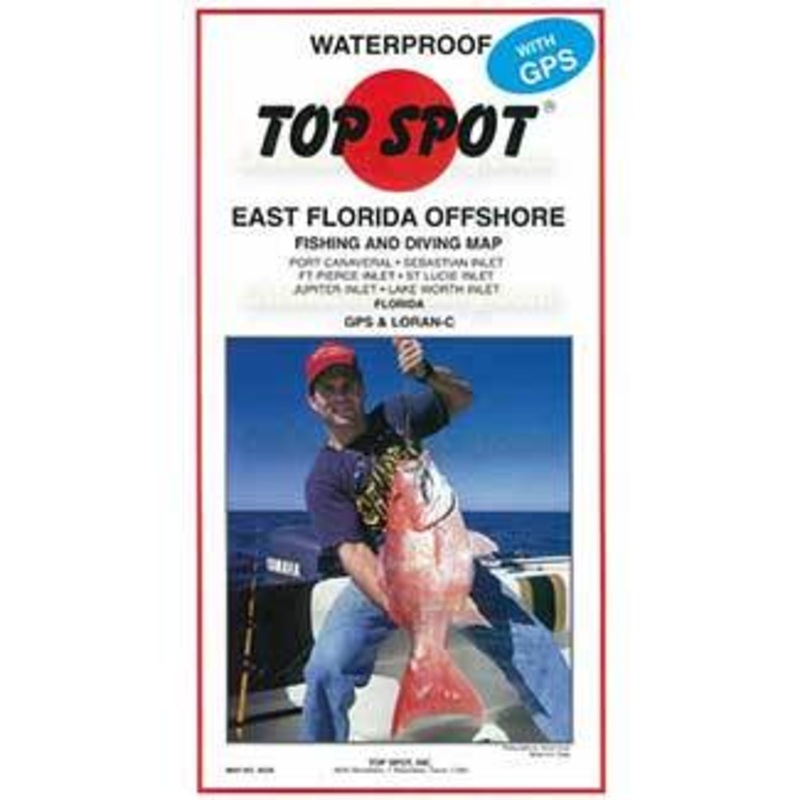 Top Spot N-220 East Florida Offshore Chart