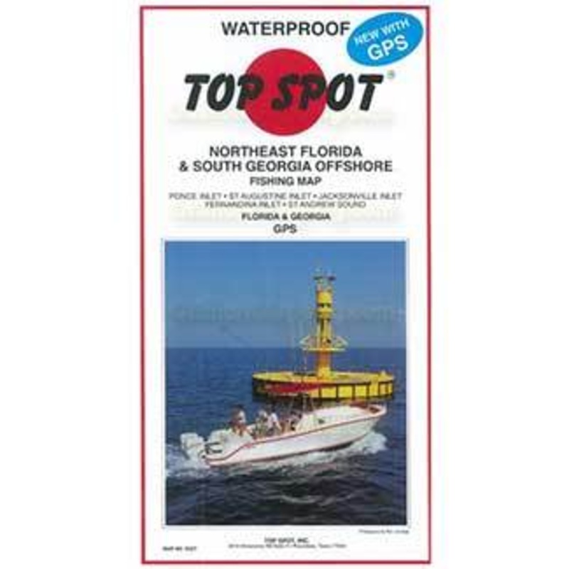 Top Spot N-227 N Florida - S Georgia Offshore Chart