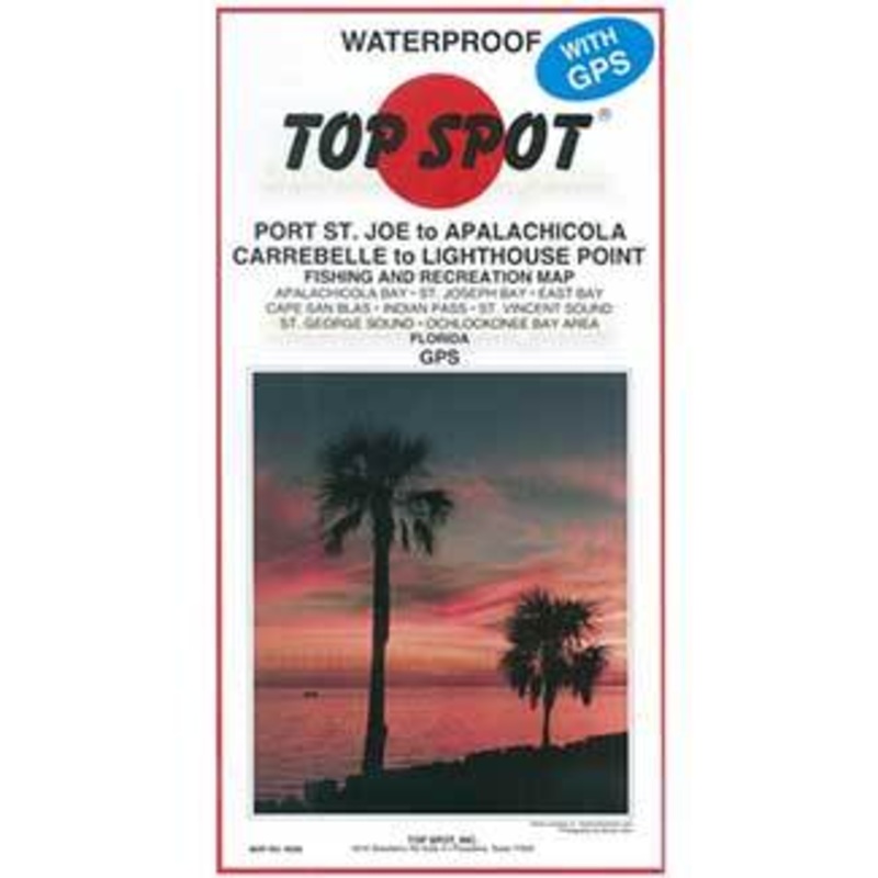 Top Spot N-230 Port St Joe to Apalachicola Chart