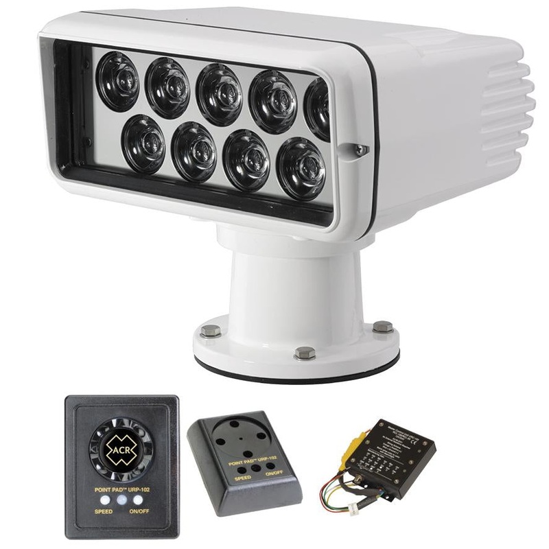 ACR RCL-100 LED Searchlight Wired Kit with Master Controller & Wired Point Pad Controller