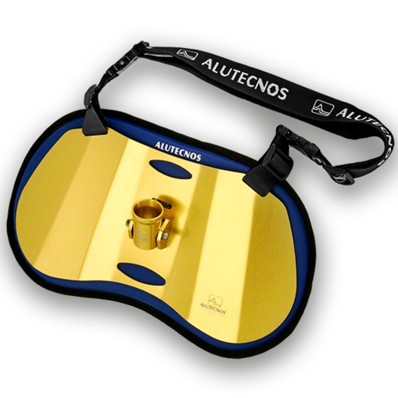 ALUTECNOS Stand-Up Fishing Belt Gold Gold