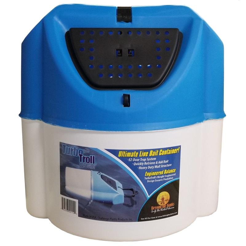 CHALLENGE PLASTICS Turbo Troll Bait Bucket
