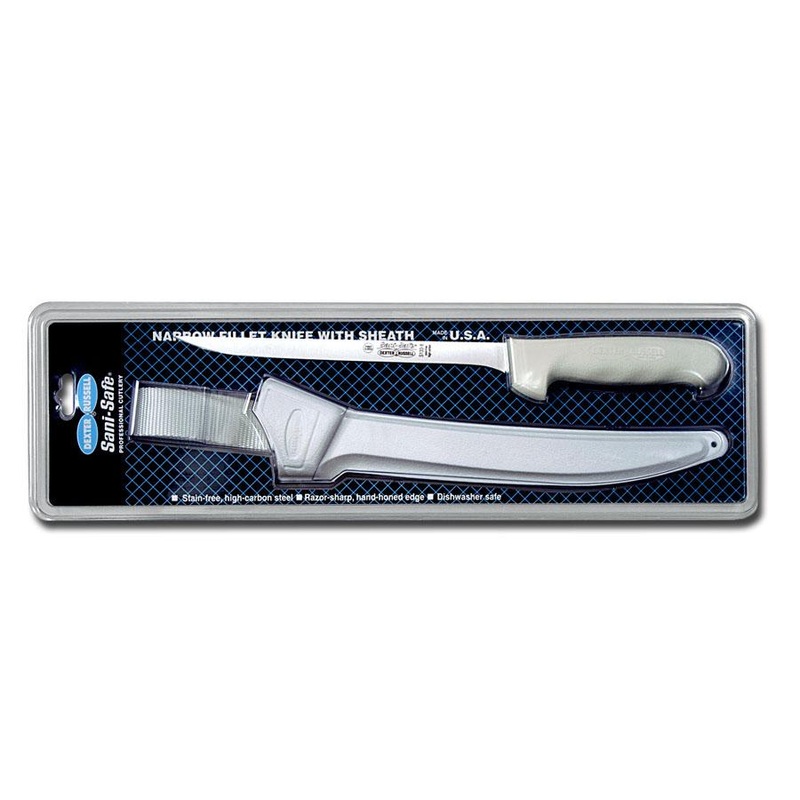Dexter Russell Sani-Safe 7" Narrow Fillet Knife With Sheath