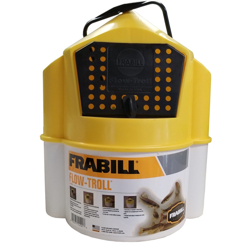 FRABILL Flow Troll Minnow Live Bait Container