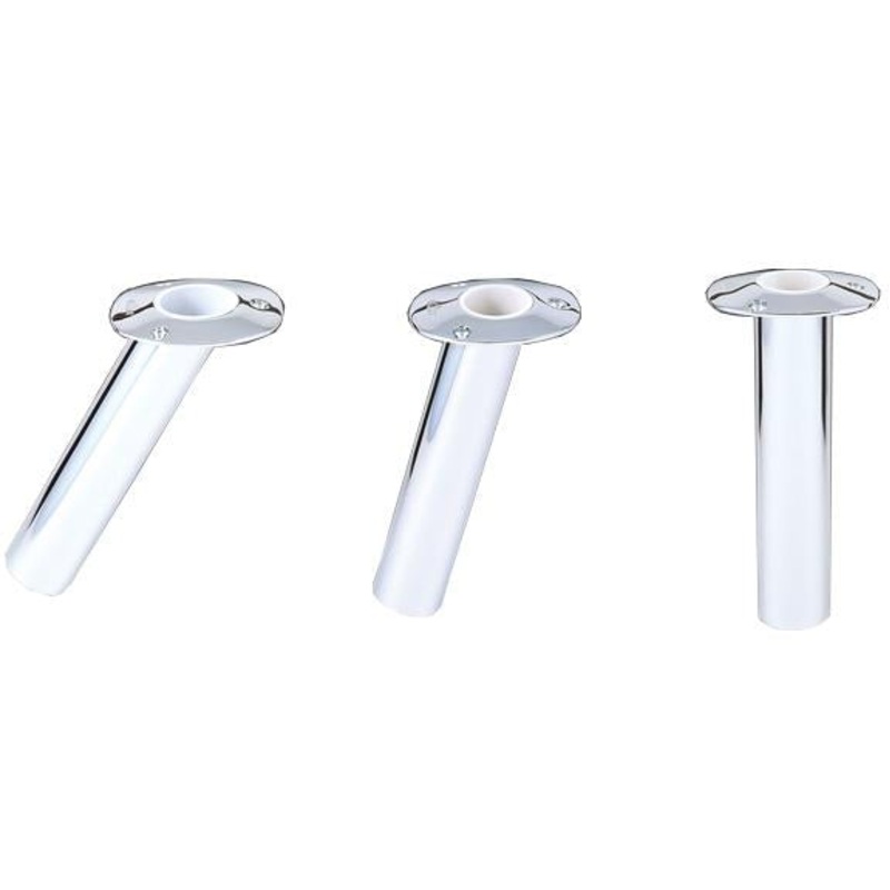 LEE'S TACKLE Heavy Duty Stainless Steel  Welded Bar Pin Rod Holder 0 degrees