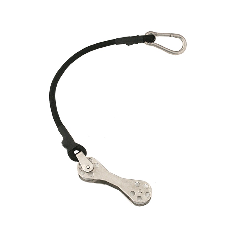 TACO Shock Cord with Double Pulley 12"