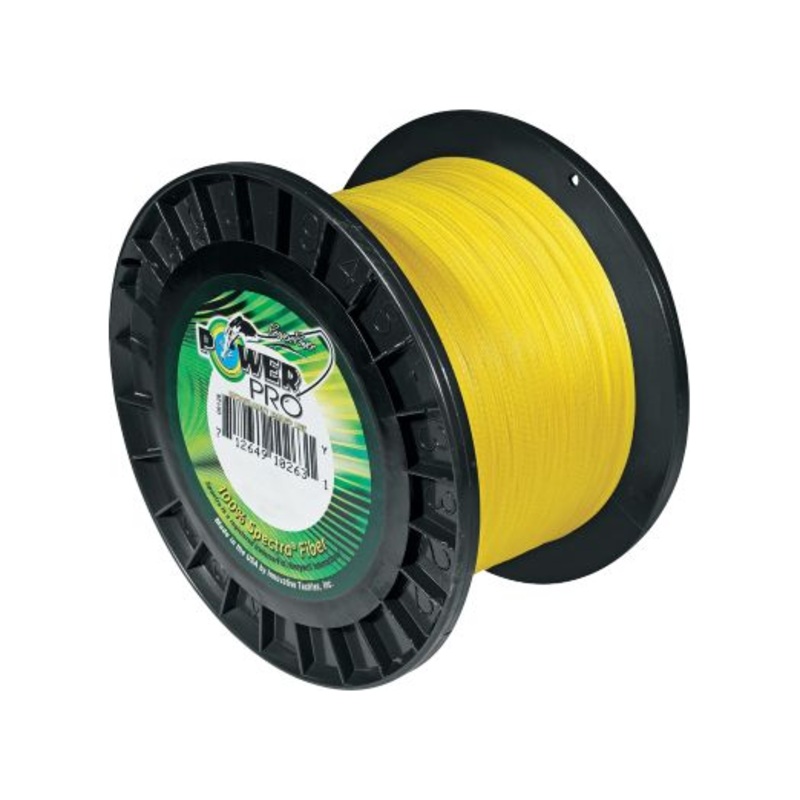 POWER PRO 1001500 100LB SPECTRA 1500YD YELLOW
