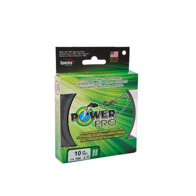 POWER PRO 10LB   Braid 150YD GREEN Fishing Line 10 LB.