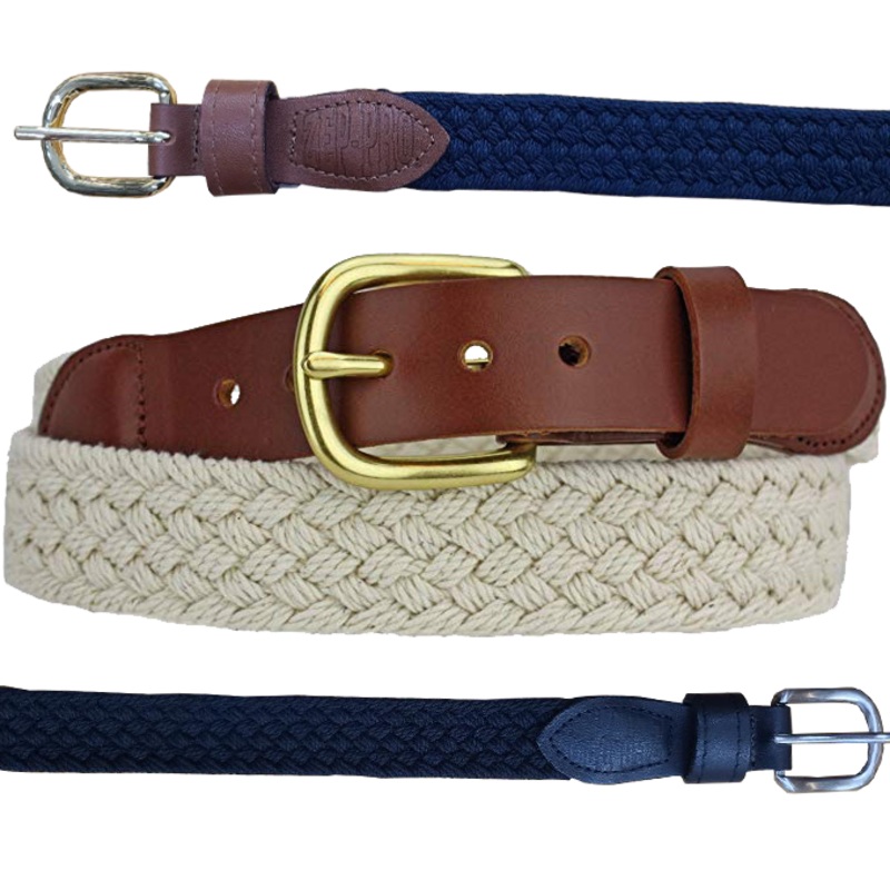 ZEP-PRO Woven Macrame Belt 36 Khaki