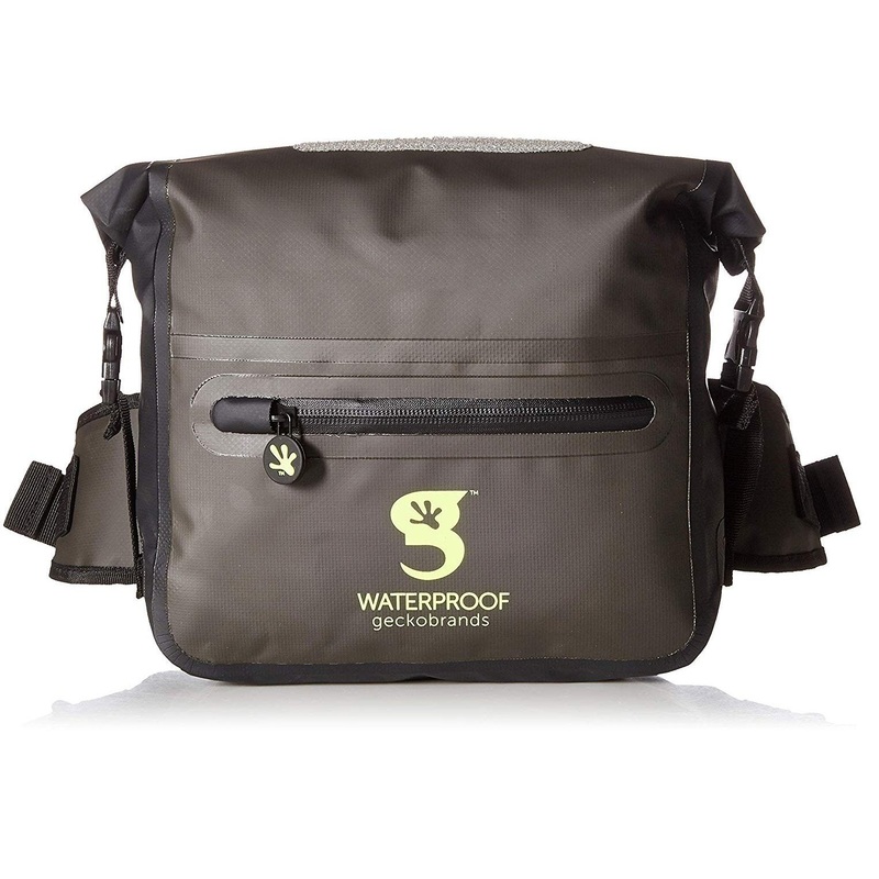 GECKOBRANDS Waterproof Tarpaulin Dry Bag Waist Pouch