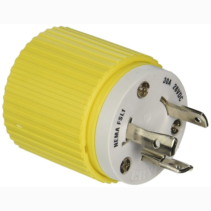 HUBBELL HBL328DCP 28V DC Electric Reel Male Plug