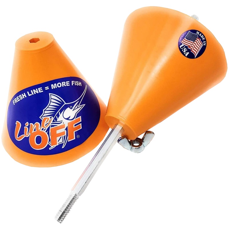 LineOFF Fishing Line Spooler Orange