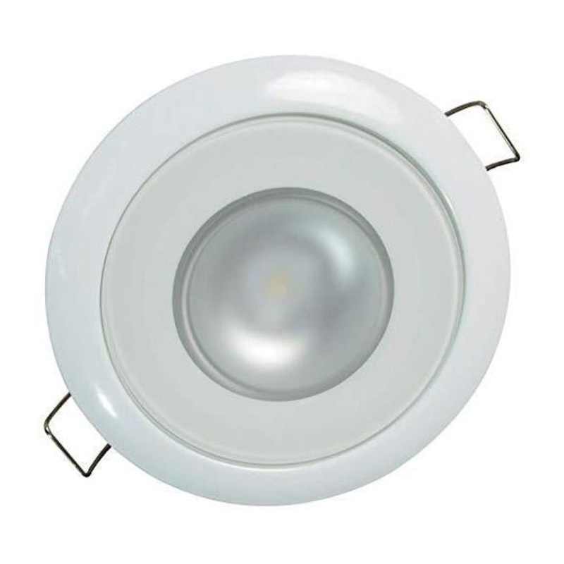 LUMITEC  Mirage Flush Mount LED Down Lights, White LED, White Finish