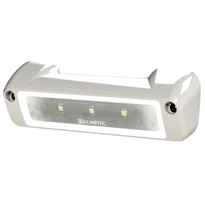 LUMITEC Perimeter Light - White Finish - White-Blue Dimming
