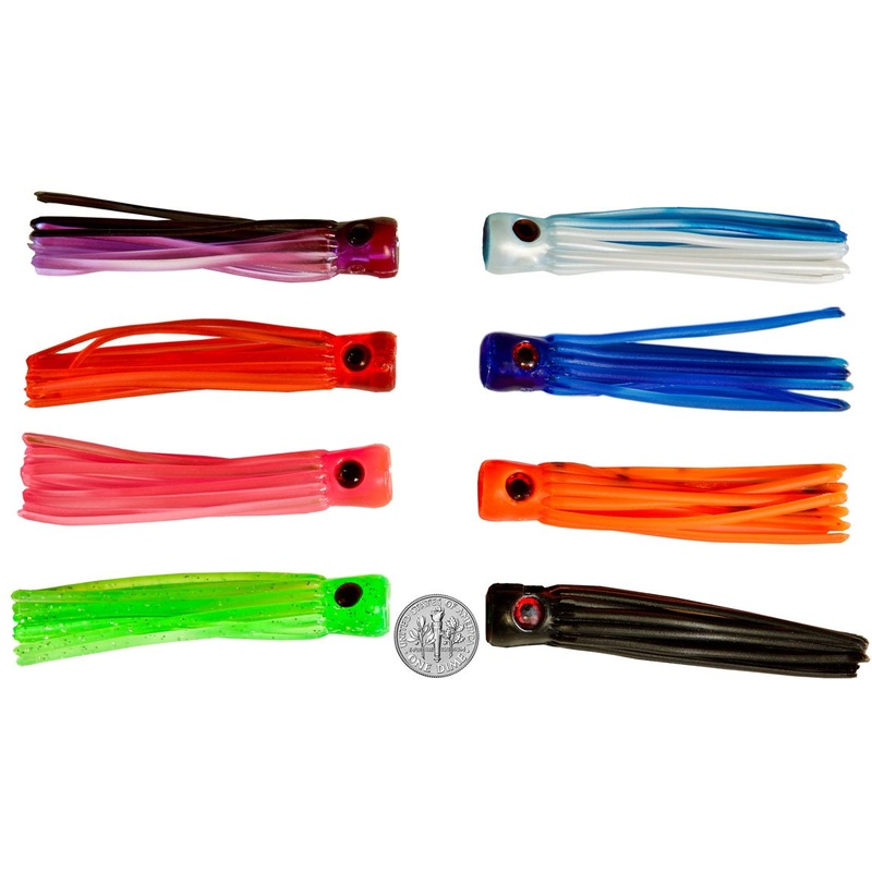 Squidnation Offshore Softhead Lures - Slammer Black Black