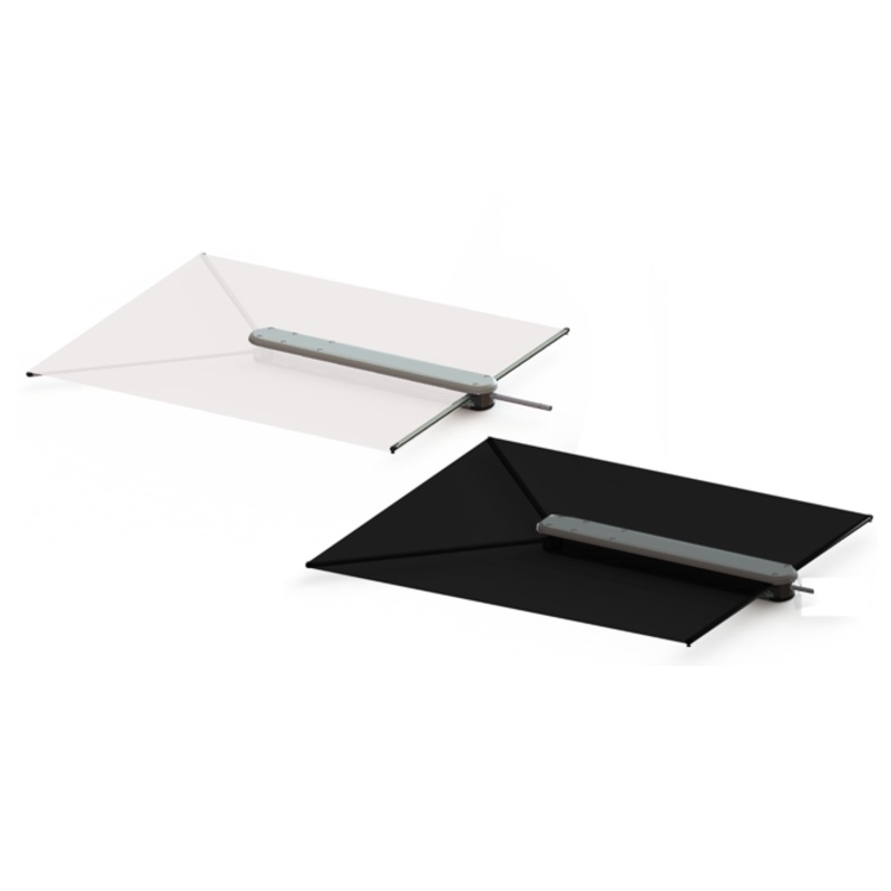 TACO Metal Shadefin w/ Bag Kit White