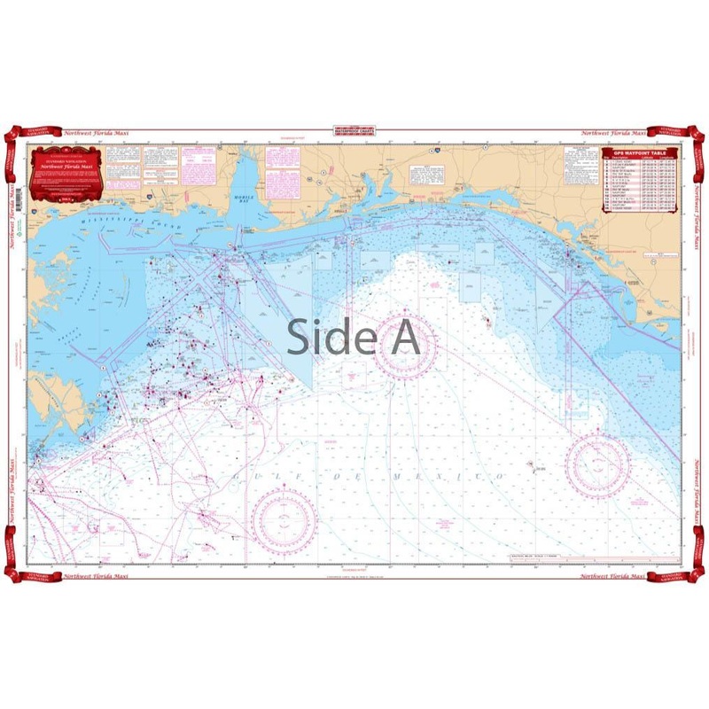 Waterproof Charts 18 Northwest Florida Maxi Navigation