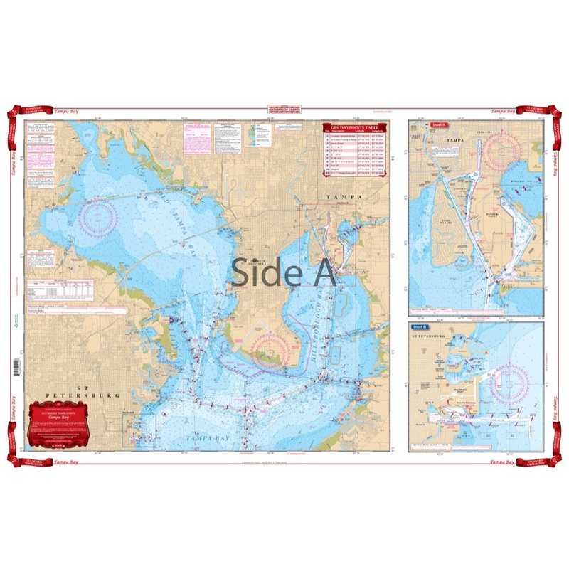 Waterproof Charts 22 Tampa Bay Navigation