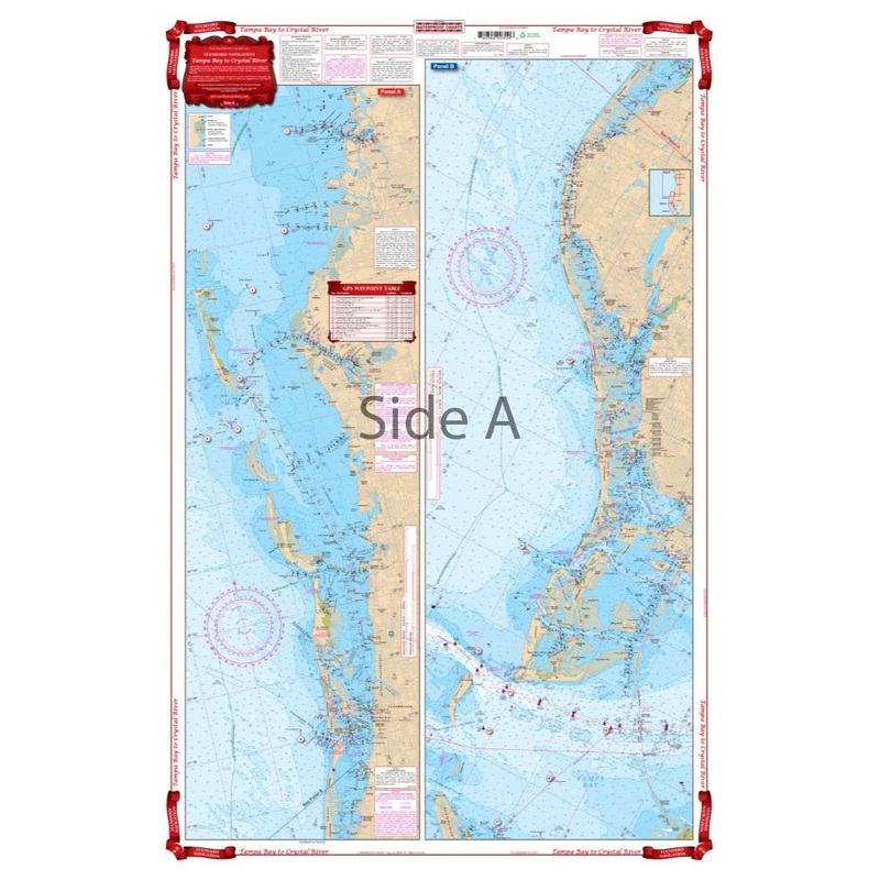 Waterproof Charts 31 Tampa Bay to Crystal River Navigation